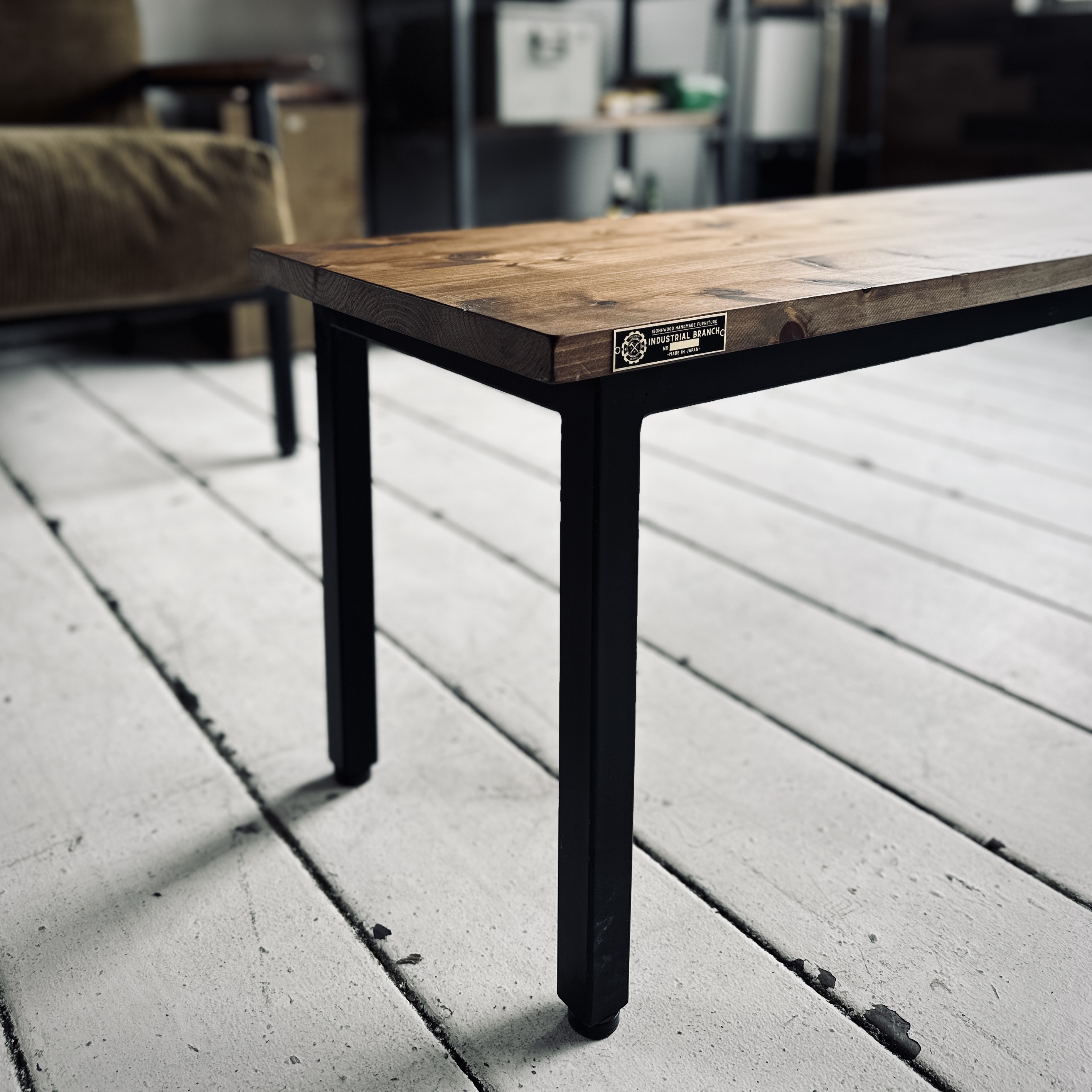 FOUR LEGS BENCH BC-009 / 大阪の家具屋 INDUSTRIAL BRANCH